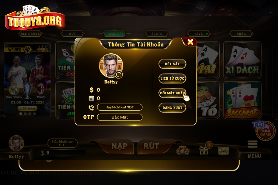 Thay đổi mật khẩu định kỳ giúp bảo vệ tài khoản Game an toàn hơn